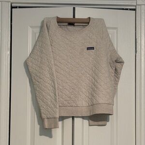 Patagonia Off-White Quilted Pullover
